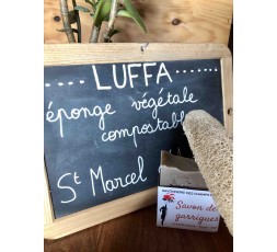 Coffret savon + luffa (éponge végétale)